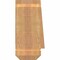 Ekena Millwork Bellingham Timber Gable Bracket, Western Red Cedar, 60"W x 10"H x 5 1/2"D x 5 1/2"F, 4/12 Pitch GBW060X10X0606BEL00SWR - alternate 3